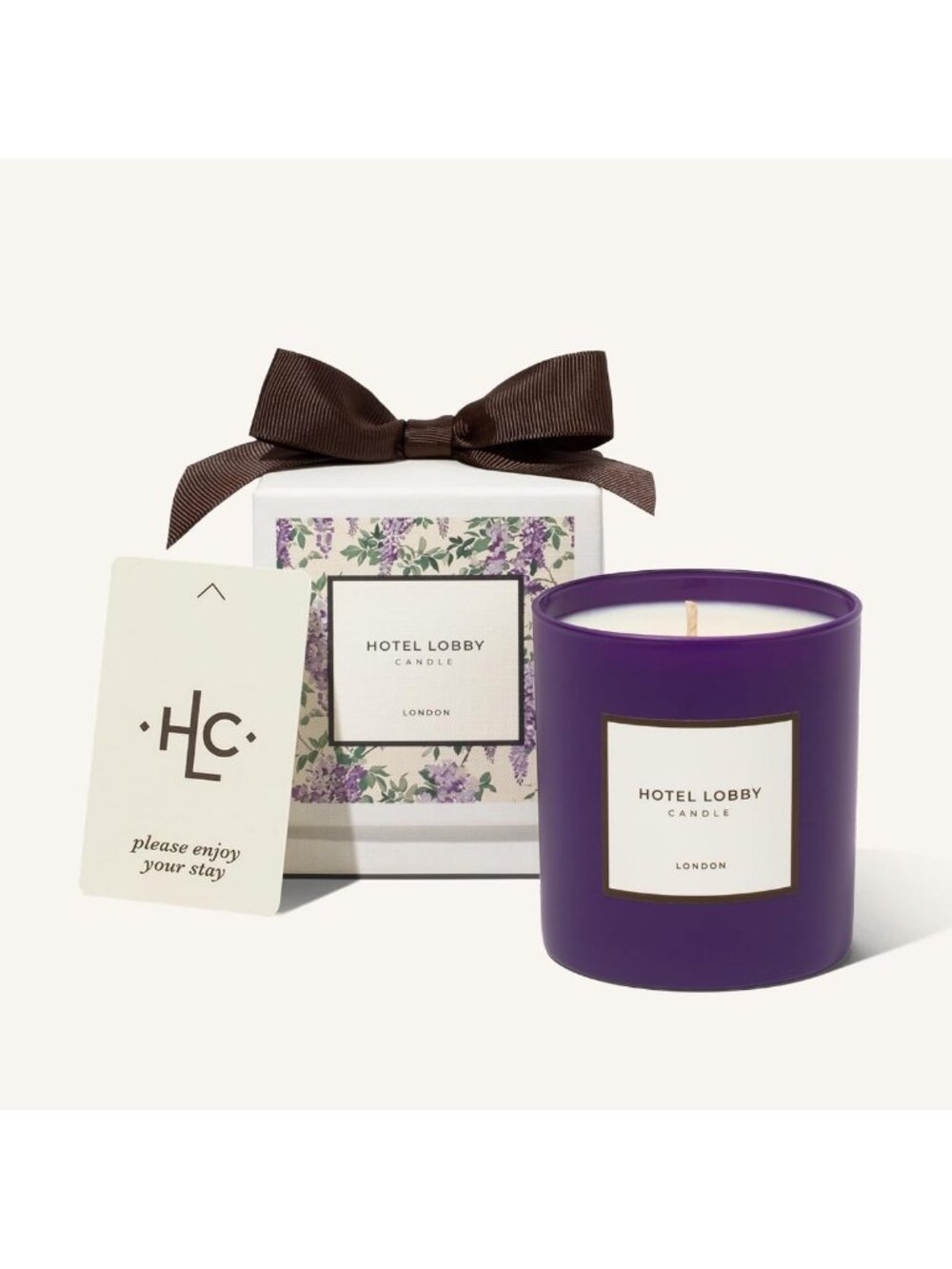 Luxury Hand-Poured Soy Candle 9.75oz | Earl Grey, Vanilla, Lavender, Honey